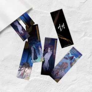 [Fever] Set of 4 gold leaf bookmarks