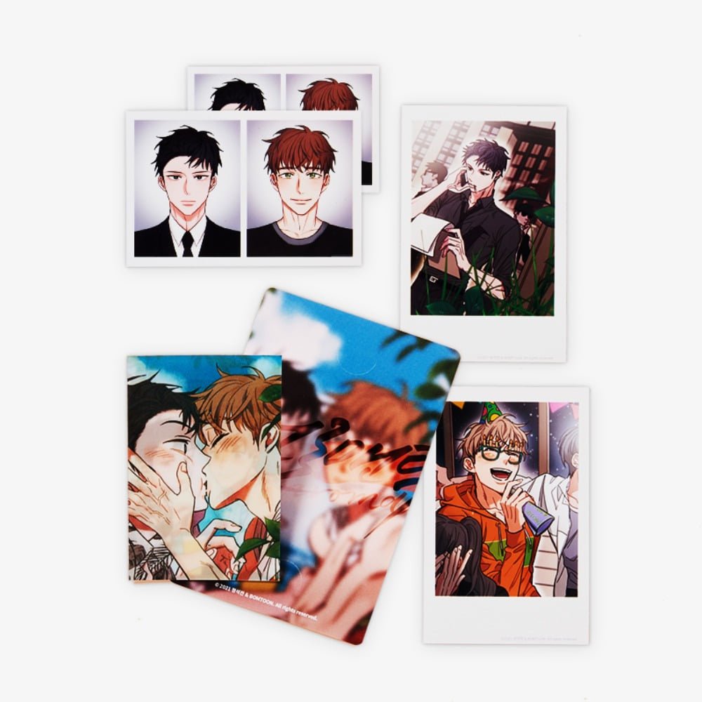 Unromantic Love: Set ID + Polaroids + Photocard