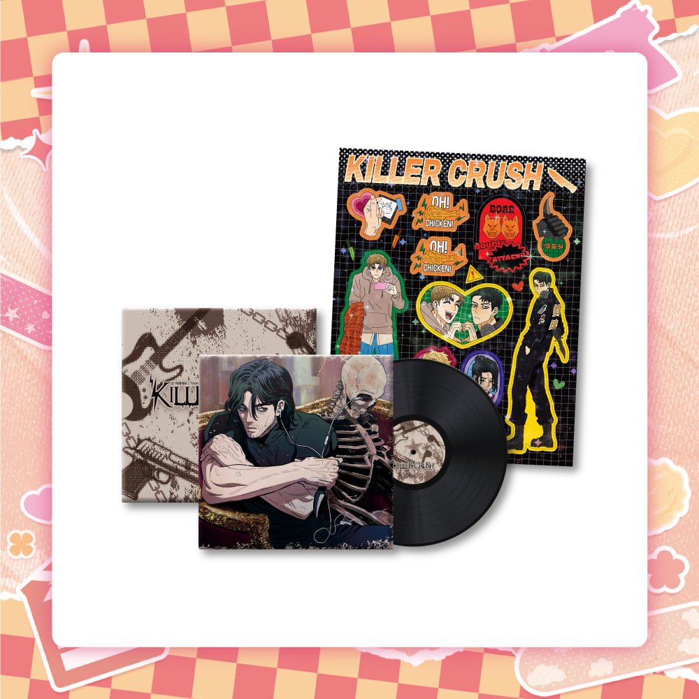 [Reservation] Killer Crush - LP Coaster SET